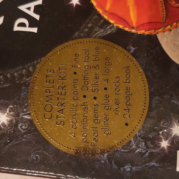 NWT Mythical Creatures Rock Painting - Picture 2 of 4